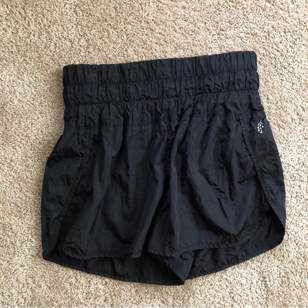 Free People Movement Black Shorts Size Large